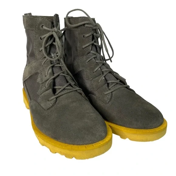 Sorel Caribou OTM Waterproof Dark Green Alpine Tundra Cyber Sole Lace Up Boots - Picture 5 of 16